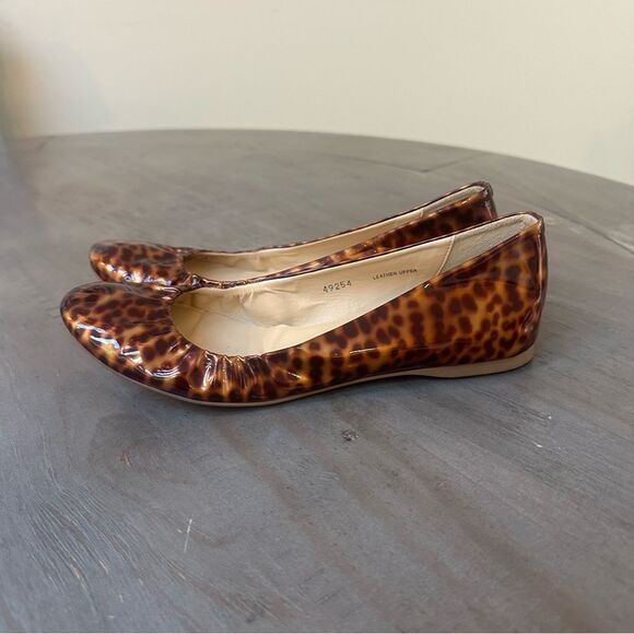 J. Crew CeCe Tortoise, Ballet Flats. - Picture 3 of 6